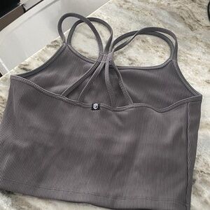BORN PRIMITIVE Gray Strappy Women's Bralette